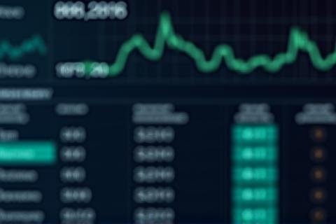 Blurred screenshot of a ROI simulation tool interface